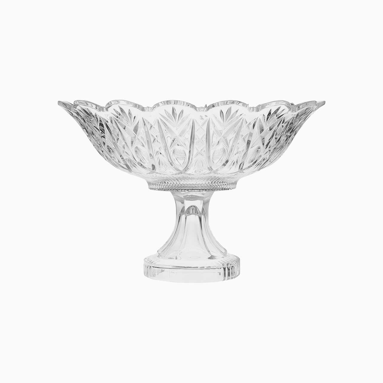 Crystal Glass Pedestal Bowl WO stand | code: 340722W