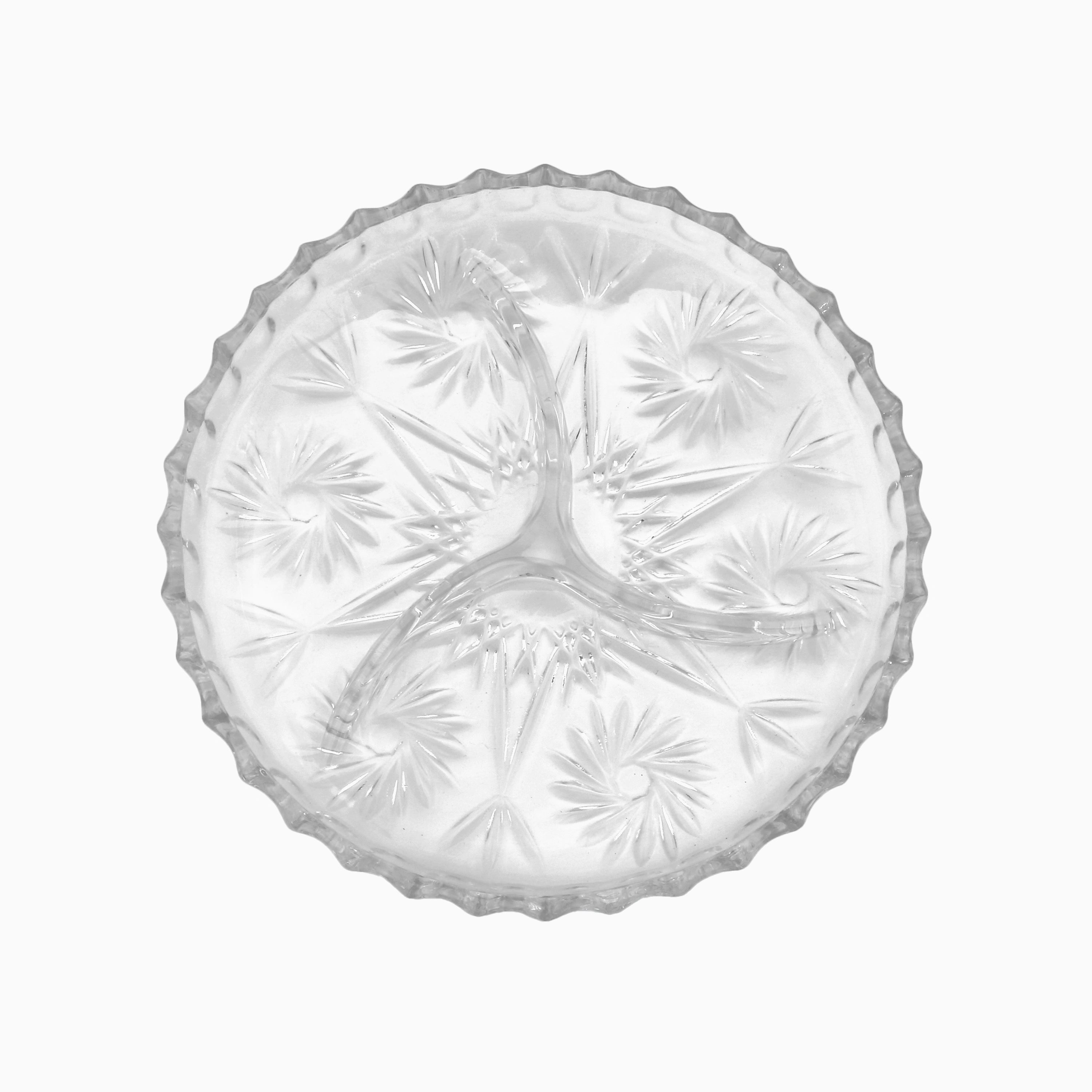 Glass Serving Parmis Dish | code: 1310
